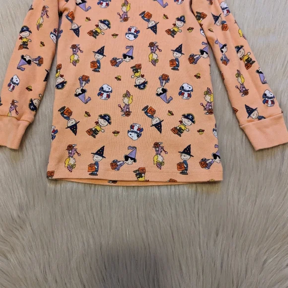Janie and Jack Peanuts Halloween pajama top size 2T - Picture 4 of 6